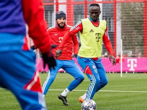 Mane trở lại tập luyện, gây sốt cùng CĐV Bayern