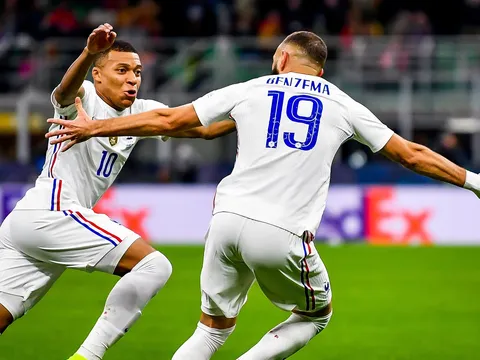 Mbappe & Benzema nổ súng, Pháp ngược dòng nghẹt thở đả bại Tây Ban Nha