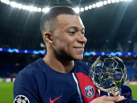 Mbappe phấn khích khi PSG lọt vào tứ kết Champions League