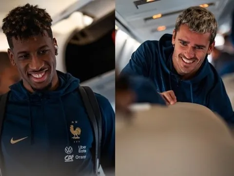 Mbappe và các đồng đội đặt chân đến Hy Lạp