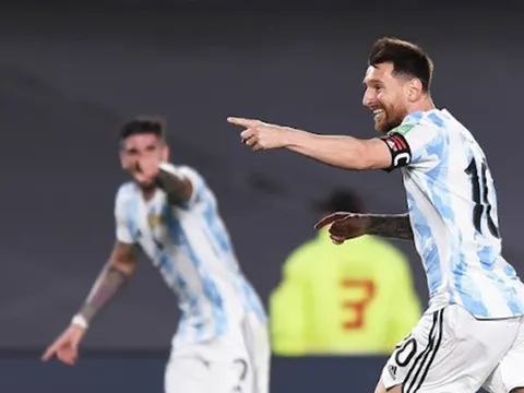 Messi đã cười nhiều hơn trên ĐT Argentina