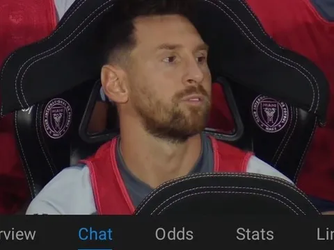 Messi dự bị ở trận ra mắt Inter Miami