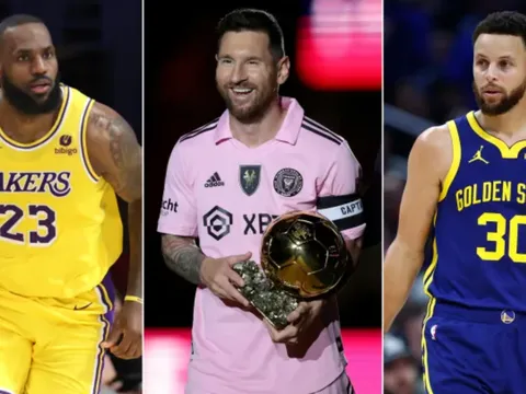 Messi được đề cử giải thưởng cùng các ngôi sao NBA