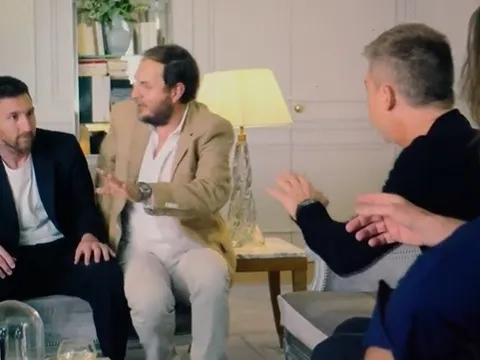 Messi gây ngạc nhiên khi đóng phim