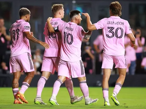 Messi lại nổ súng đưa Inter Miami vào bán kết
