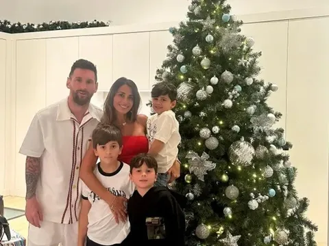 Messi và dàn sao Premier League tận hưởng Giáng Sinh bên gia đình