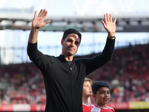 Mikel Arteta nói lời tâm can trong ngày hạ màn mùa giải