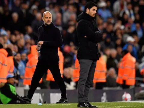 Mikel Arteta tâm phục khẩu phục Man City
