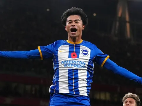 Mitoma là phát hiện mới của Ngoại hạng Anh