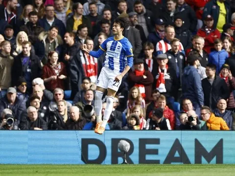 Mitoma lập kỷ lục tại Premier League
