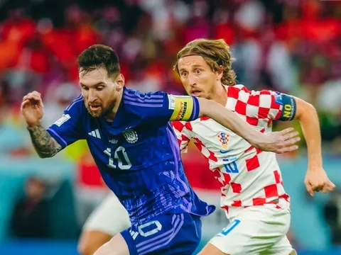 Modric đe dọa giấc mơ World Cup của Messi