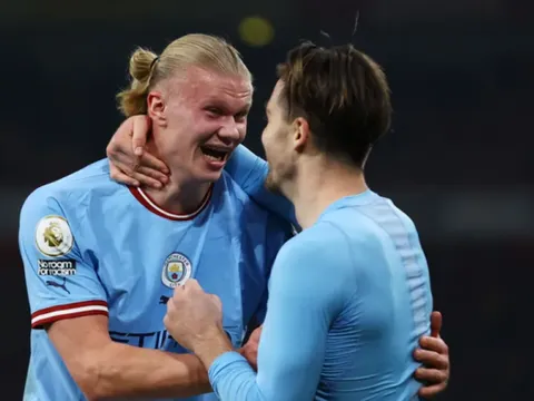 Mới 23 vòng đấu, Haaland đã cân bằng kỷ lục ghi bàn của Aguero