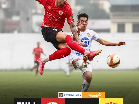 Mới 'thử lửa', CAHN của Kiatisuk đã đánh bại đội dẫn đầu V-League