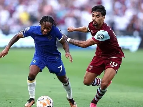 Một Sterling xuyên phá hàng thủ West Ham
