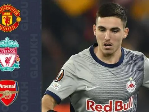M.U, Arsenal, Liverpool tranh mua nhạc trưởng RB Salzburg