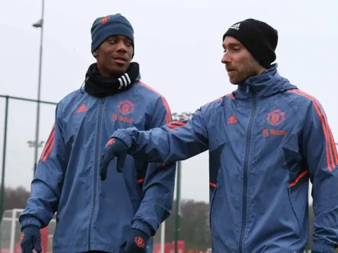 Cặp bài trùng hứa hẹn xuất hiện giữa buổi tập của M.U