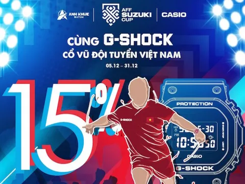 Mua đồng hồ tại Anh Khuê Watch cơ hội trúng giải thưởng lên đến 100.000.000 đồng