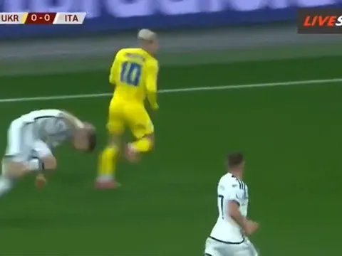 Mudryk khiến Jorginho bẽ mặt, gây thót tim cho Italia