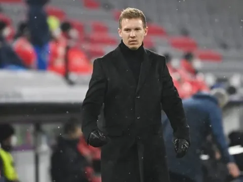 Nagelsmann chưa thỏa mãn với chiến thắng của Bayern