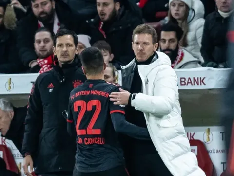 Nagelsmann lên tiếng về thái độ của Cancelo tại Bayern Munich
