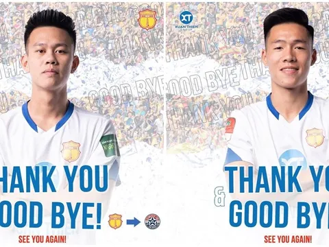 Nam Định chia tay cựu tuyển thủ U23 Việt Nam