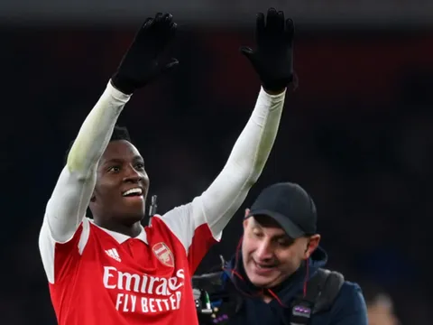 Nketiah nhắn gửi Rice điều kỳ vọng