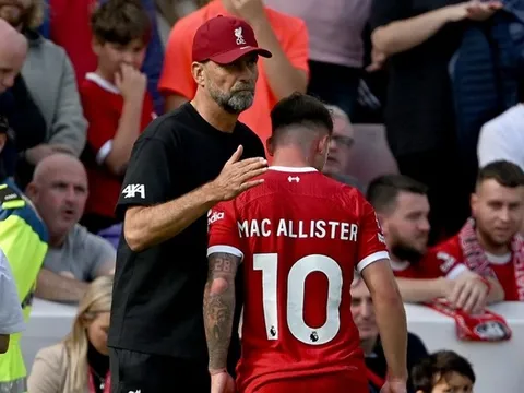 Rõ lí do Alexis Mac Allister vắng mặt trong trận đấu gặp Norwich