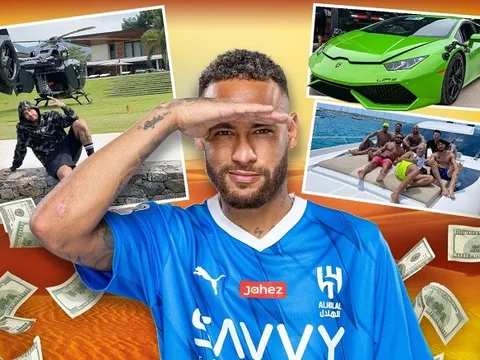 Cuộc sống đế vương Neymar sẽ nhận được ở Ả Rập Xê Út