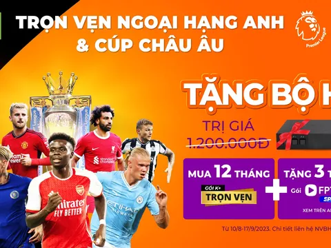 Ngoại hạng Anh 2023/24 trên K+: Khốc liệt từ chặng mở màn!