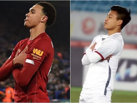 Người hùng Liverpool tái hiện pha ăn mừng kinh điển của sao U23 Việt Nam