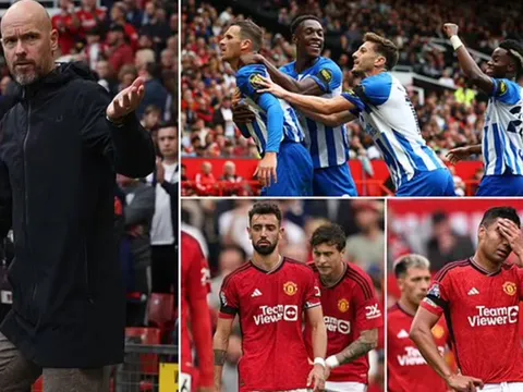 Người thắng kẻ thua sau trận Man United 1-3 Brighton