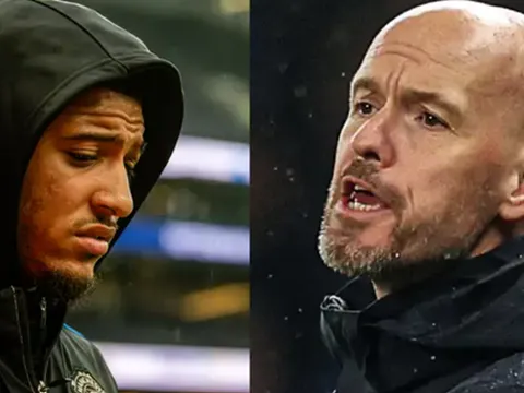 Người thắng kẻ thua sau trận Tottenham 2-2 Man Utd: Sancho lên đồng