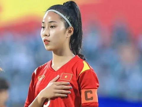 Nhan sắc nổi bật của thủ quân U20 nữ Việt Nam