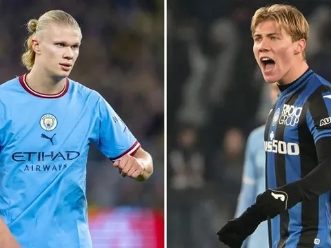 Những điểm giống nhau giữa Hojlund và Haaland