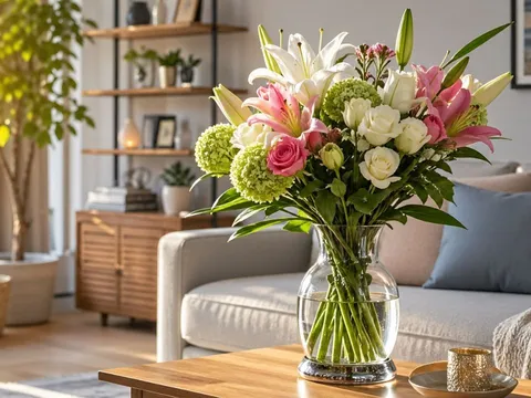 Những vị trí tuyệt đối tránh đặt bình hoa trong nhà kẻo hao tài, giảm vượng khí