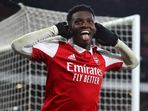 Man Utd chỉ đơn giản là nạn nhân của Eddie Nketiah