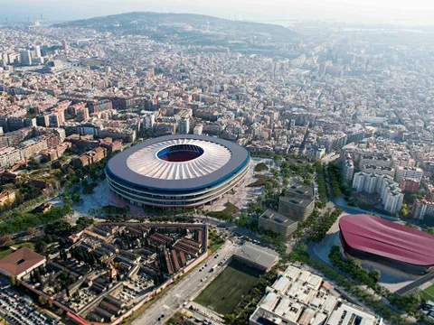 Mê mẩn với diện mạo mới của sân Nou Camp