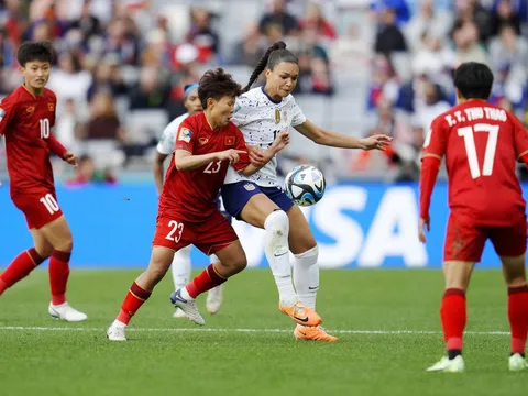 Tuyển nữ Việt Nam thua nhẹ nhà vô địch Mỹ: Không chỉ có kiên cường