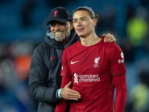 Nunez là chìa khoá quyết định cú ăn bốn của Liverpool