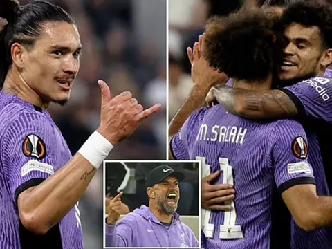 Nunez tỏa sáng, Liverpool ngược dòng đánh bại LASK