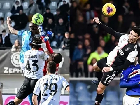 "Ở trên không, không ai sánh kịp với Osimhen, chỉ Ronaldo ngồi chung mâm"