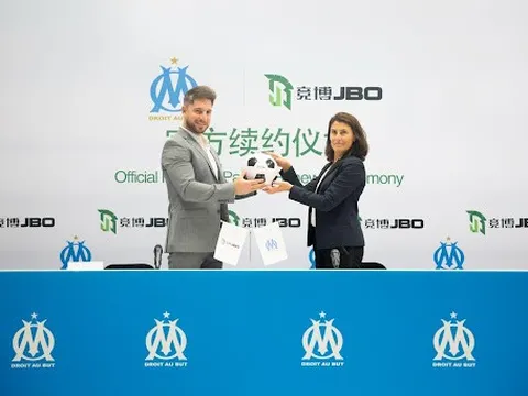 Olympique Marseille và JBO công bố sự hợp tác phát triển tại Châu Á