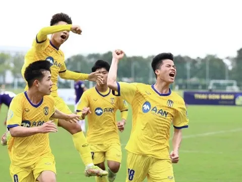 SLNA, Hà Tĩnh vào bán kết giải U17 Quốc gia 2023