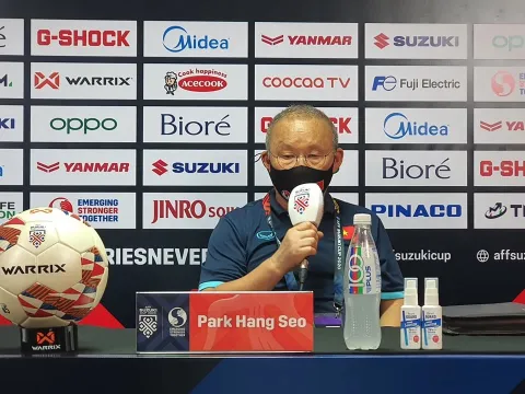 HLV Park: Tuyển Việt Nam sẽ cố gắng thắng đẹp cả Indonesia