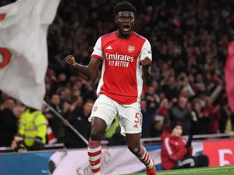 Partey gửi thông điệp sau bàn thắng đầu tiên ở Arsenal