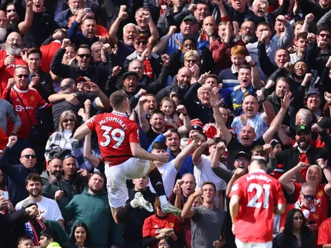 Paul Scholes: 'Trận đấu hay nhất của Antony'