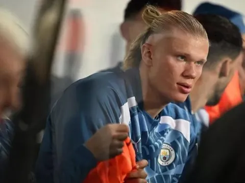 Pep Guardiola giải thích lý do để Haaland ngồi ngoài