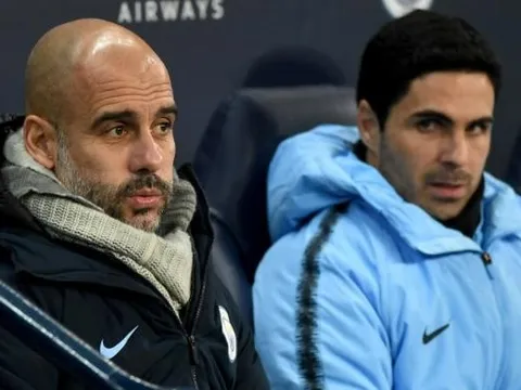 Pep Guardiola: "Tôi học được rất nhiều điều từ Mikel Arteta"