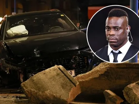 Phản ứng của Balotelli sau vụ tai nạn