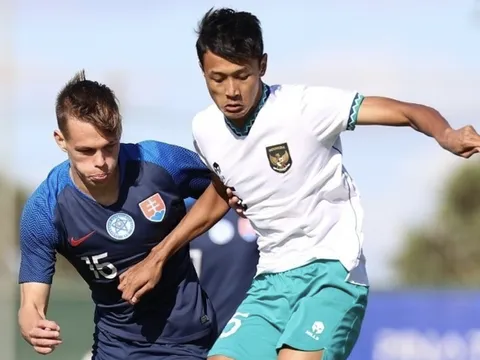 Phản ứng của HLV Shin khi U20 Indonesia thua ngược Slovakia